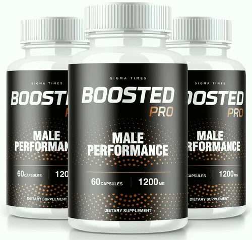 (3 Pack) Boosted Pro Pills for Men, Supports T-Levels and Boosts Energy