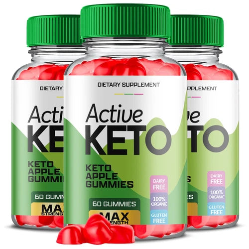 (3 Pack) Active Keto Gummies, Active Keto Weight Loss Gummies (180 Gummies)