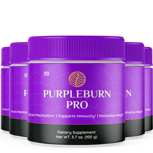 (5 Pack) Purbleburn Pro Keto Powder, Purple Burn Weight Loss Powder (13.75oz)