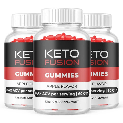 (3 Pack) Keto Fusion Gummies, Keto Fusion,  Keto ACV Gummies (180 Gummies)
