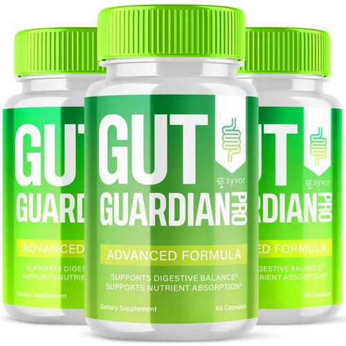 (3 Pack) Gut Guardian Pro Probiotic For Gut Health, Support Digestion 180 Caps