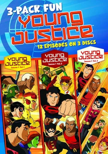 Young Justice Season 3-Pack of Fun DVD