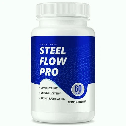 Steel Flow Pro for Men to Support Prostate Health and Urinary Functions 60ct