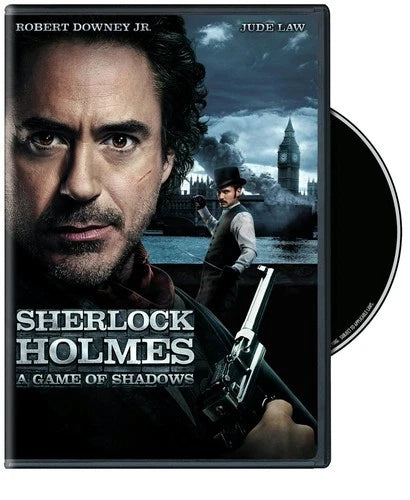 Sherlock Holmes A Game of Shadows DVD Robert Downey Jr.