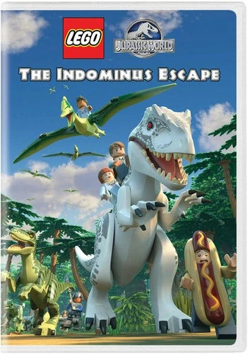 LEGO Jurassic World The Indominus Escape DVD Zachary Levi