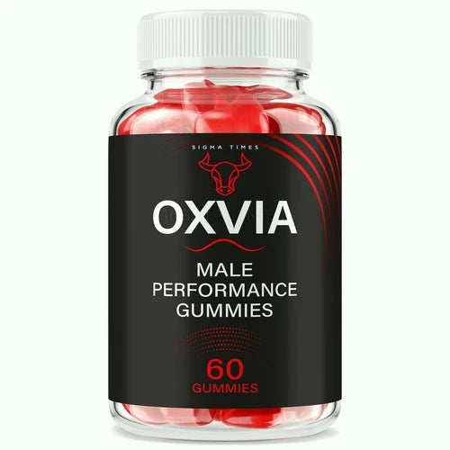 Oxvia Male Performance Gummies, Advanced Health Formula for Men 60ct