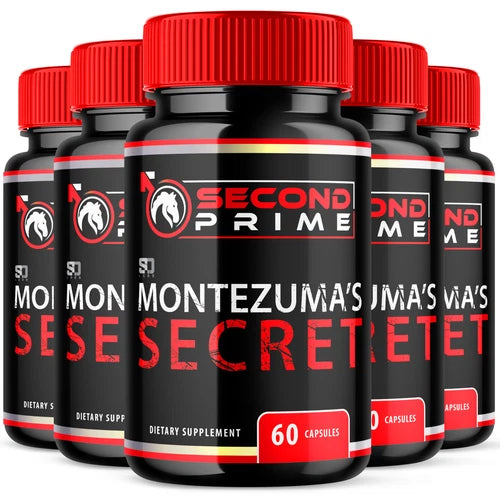 Montezuma's Secret Male PIlls - Boost for Vitality and Performance (5 Pack)