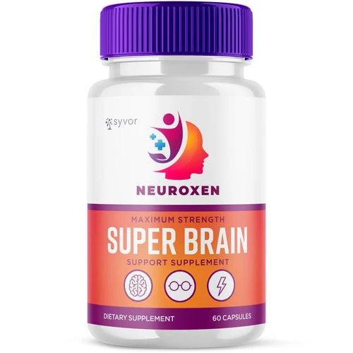 (1 Pack) Neuroxen Nootropic All Natural Super Brain Max Supplement 60 Capsules