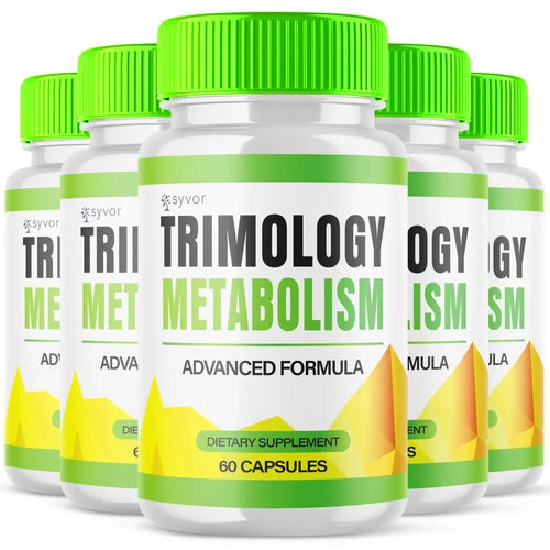 (5 Pack) Trimology Advanced Formula Natural Energy & Fitness Vitamin 300 Capsule