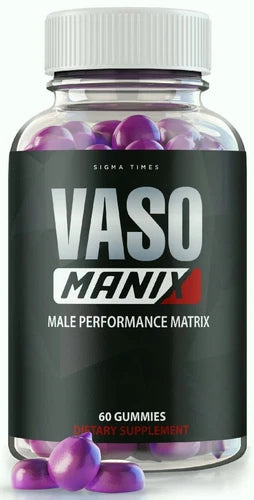 VasoManix Male Health Gummies for Overall Wellness and Performance 60ct