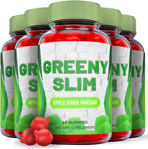 Greeny Slim Keto Gummies- Greeny Slim ACV Gummy For Weight Loss ORIGINAL -5 Pack