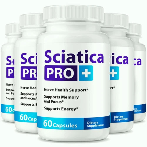 (5 Pack) Sciatica Pro+ Pills for Nerve Health, Sciatica Pro Plus Nerve Support
