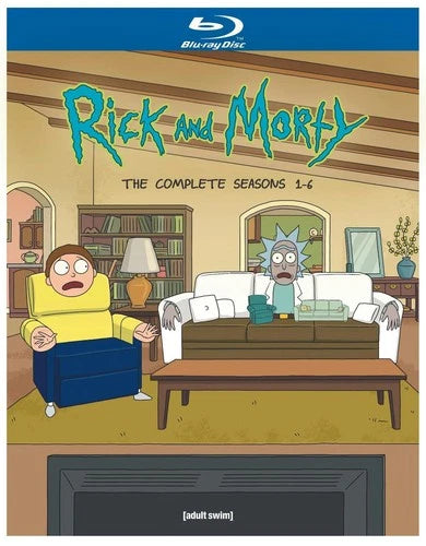 Rick and Morty Seasons 1-6 Blu-ray