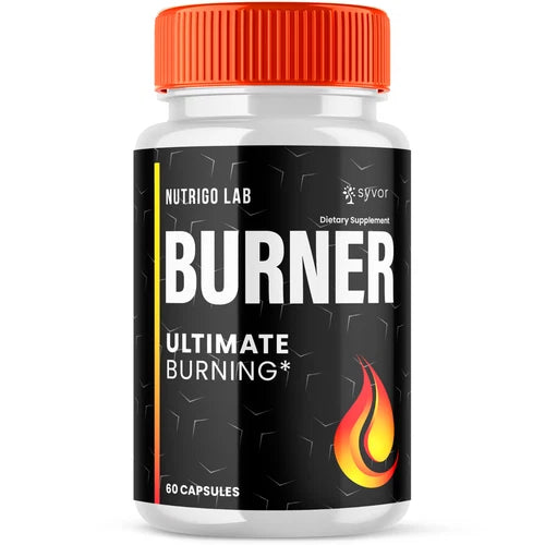 Nutrigo Lab Burner Advanced Supplement Pills Premium Fitness Support 60 Capsules