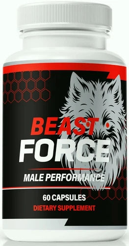 Beast Force ed Pills for Men, BeastForce for Male Health & Performance 60ct