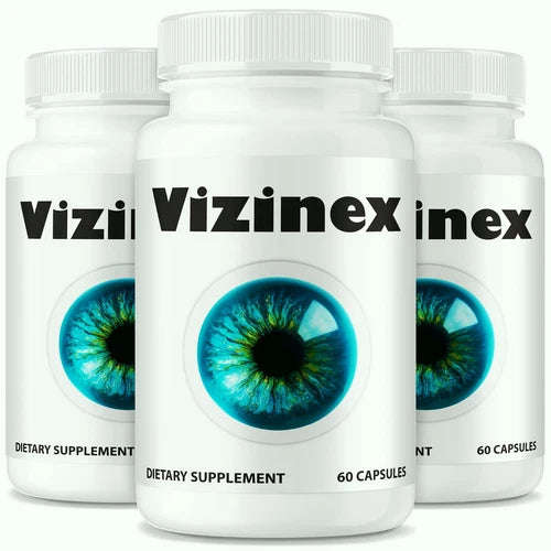 (3 Pack) Vizinex Capsules, Premium Vision Support Formula for Eye Health