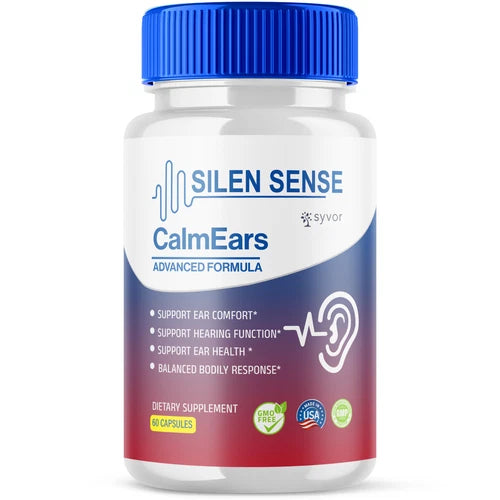 Silen Sense CalmEars Advanced Ear Health Support & Tinnitus Relief 60 Capsules