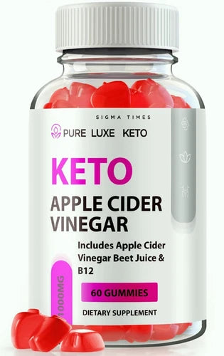 Pure Luxe Keto Advanced Weight Loss Gummies to Burn Fat for Energy 60ct