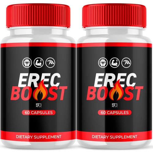 (2 Pack) Erec Boost Pills, Maximize Energy, Vitality & Stamina 120 Capsules