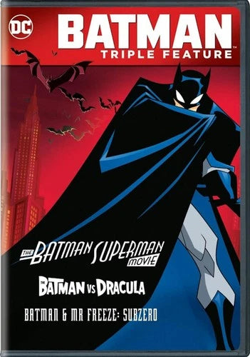Batman & Mr. Freeze Sub Zero Triple Feature DVD