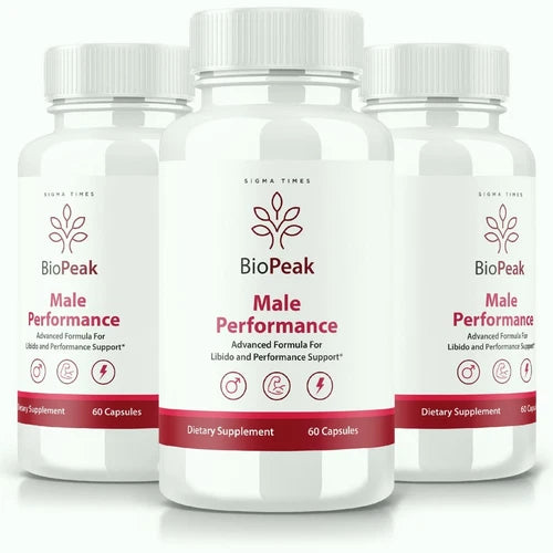(3 Pack) BioPeak Men Enhancement Capsules, BioPeak Pills Last longer BiggerD