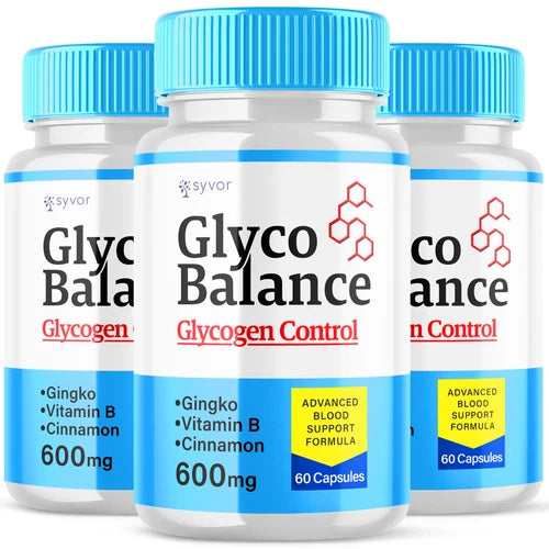 Glyco Balance Glycogen Control Pills Advanced Blood Support Formula 180 Capsules