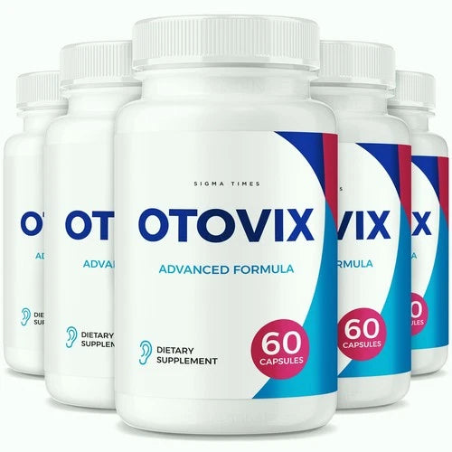(5 Pack) Otovix for Ear - Natural Hearing Support Formula