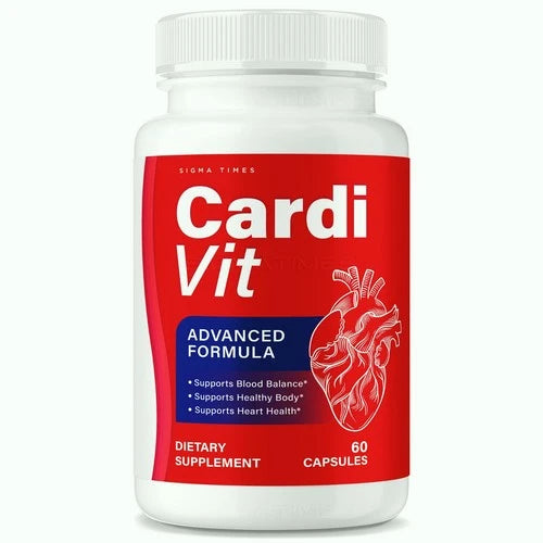 Cardi Vit Capsules, Advanced Blood Health and Circulation Support (60ct)