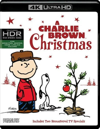 Charlie Brown A Charlie Brown Christmas 4K UHD Blu-ray Peter Robbins NEW