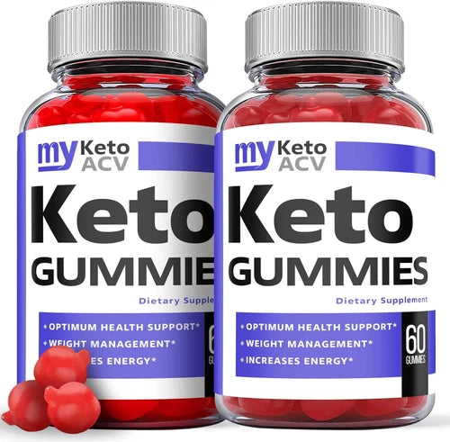 MyKeto ACV Gummies - My Keto ACV Keto Gummys For Weight Loss ORIGINAL - 2 Pack