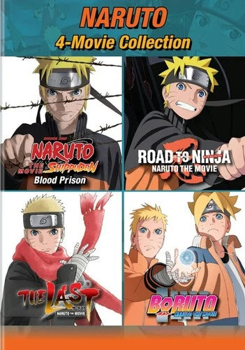 Naruto 4-movie Collection DVD