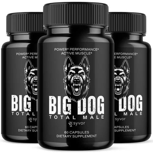 (3 Pack) Big Dog For Men Advanced Formula BigDog Vitamin Supplement 180 Capsules