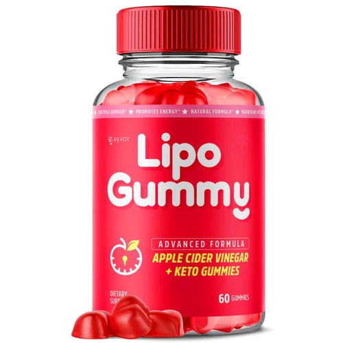 (1 Pack) Lipo Gummy Keto ACV Gummys 1000MG Advanced Formula Vitamin 60 Gummies