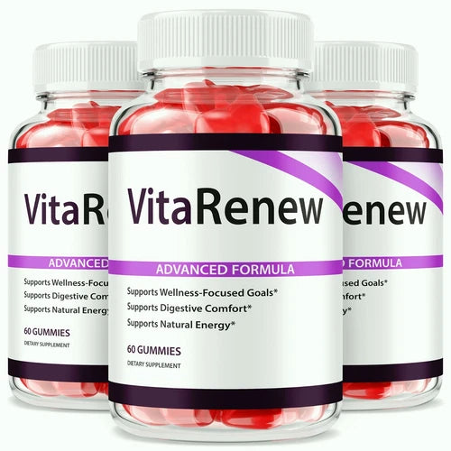 (3pk) VitaRenew Gummies -Powerful Hydrating Formula Vita Renew Skin Care Gummy