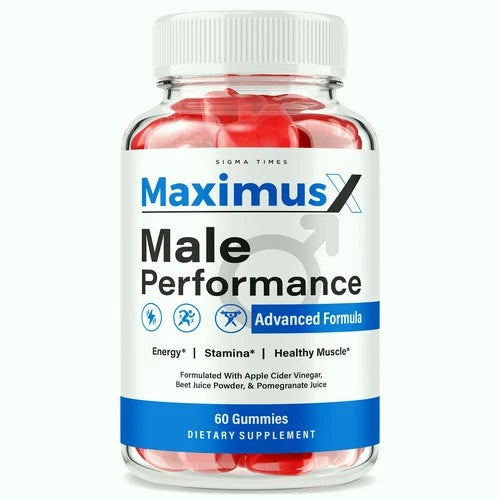 Maximus X Gummies - MaximusX Performance Gummy for Men 60ct