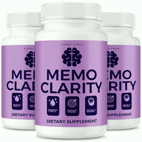(3 Pack) Memo Clarity - MemoClarity Brain Supplement to Support Memory Clarity
