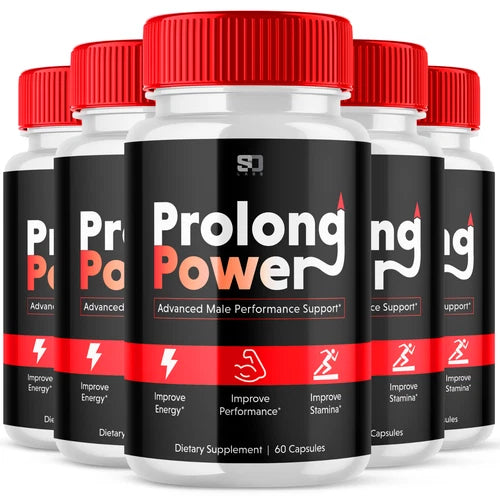 Prolong Power Capsules - Boost Male Vitality and Performance (5 Pack)