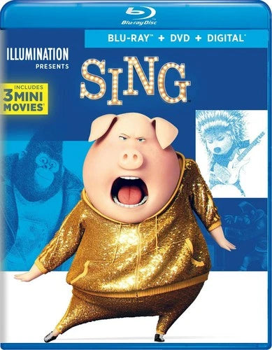 Sing Blu-ray Matthew McConaughey