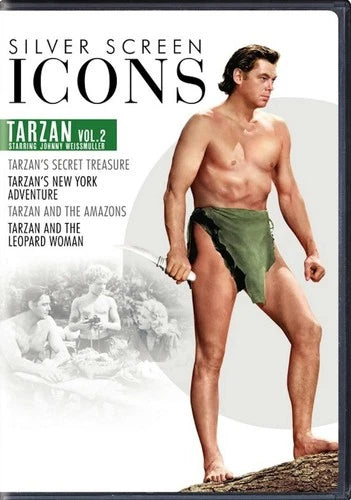 Silver Screen Icons Johnny Weissmuller as Tarzan, Volume 2 DVD