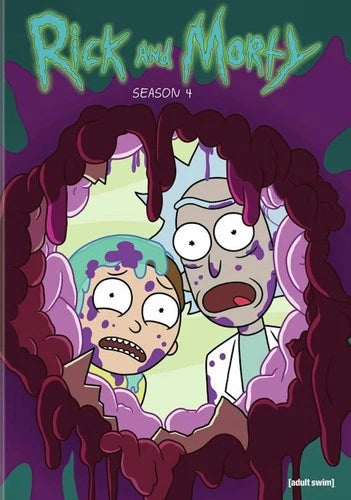 Rick and Morty Season 4 DVD Justin Roiland