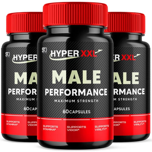 Hyper XXL Male Performance Maximum Strength (3 Pack)