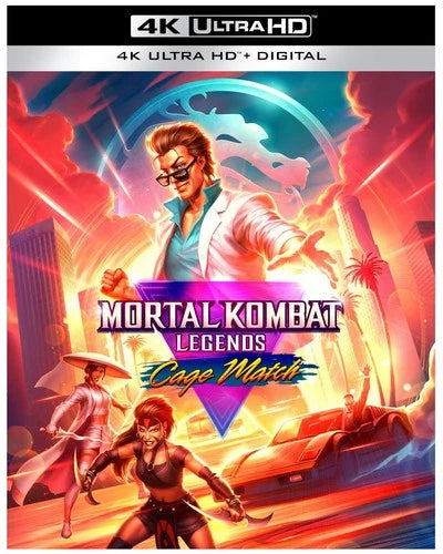 Mortal Kombat Legends Cage Match 4K UHD Blu-ray  NEW