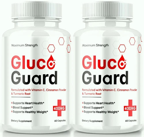(2 Pack) Gluco Guard Blood Sugar Support Pills for Overall Metabolic Health