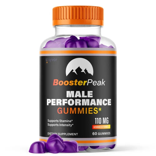 Booster Peak Gummies For Men, Advanced Performance Supplement 60 Gummies
