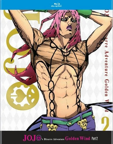 JoJo's Bizarre Adventure Golden Wind Part 2 Limited Edition Blu-ray