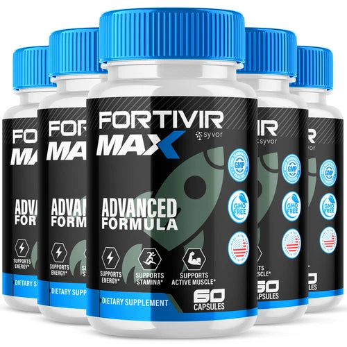 (5 Pack) Fortivir Max Advanced Formula Pills FortivirMax Supplement 300 Capsules