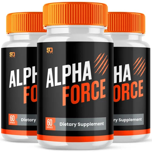 Alpha Force for Men Advanced Formula Supplement 3 Pack