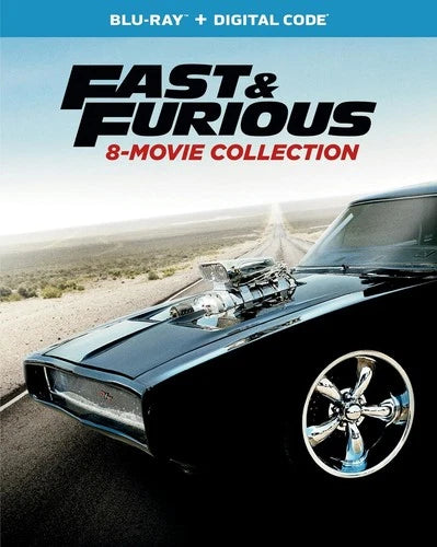 Fast & Furious 8-movie Collection Blu-ray Paul Walker