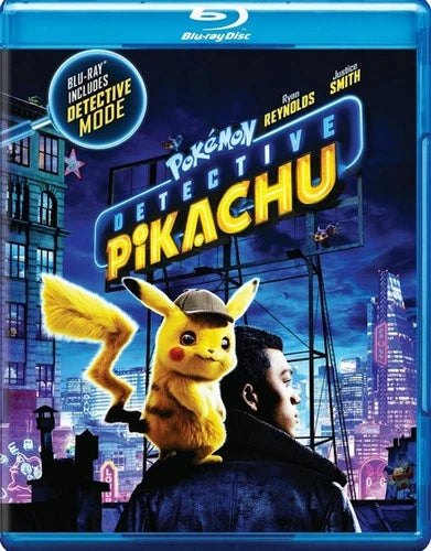 Pok√©mon Detective Pikachu Blu-ray Ryan Reynolds