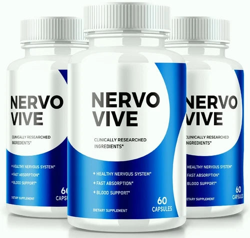 (3 Pack) Nervovive Nerve Pills to Support Mobility & Reduce Nerve Aches